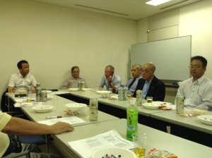 安藤社長と語らう会員