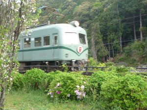 大井川電車走行風景